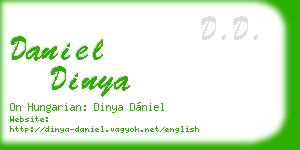daniel dinya business card