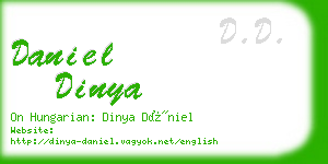 daniel dinya business card